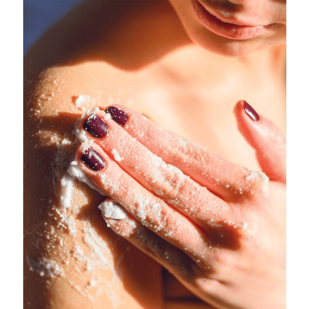 Glimmer Goddess Organic Whipped Sugar Body Scrub - Crepey Skin Treatment (2 oz)