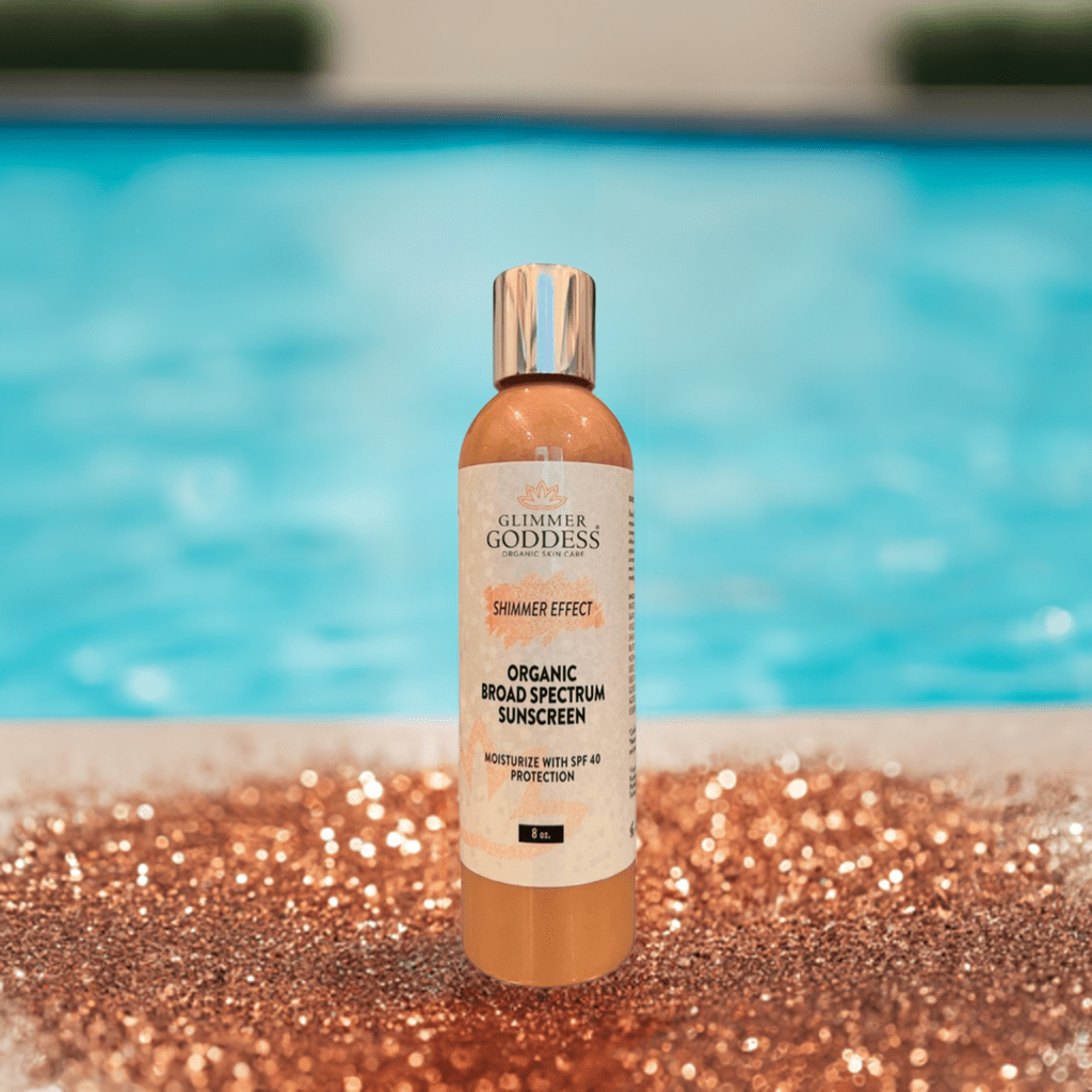 Goddess Glow Shimmer Suntan Lotion SPF 40 – Reef-Safe Radiance