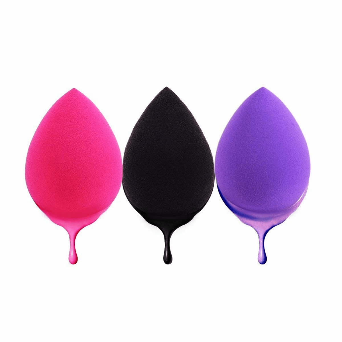 Good Living In Style 6-Piece Makeup Sponge Set - Flawless & Streak-Free