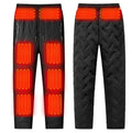 Heated Pants with Adjustable Warmth, Fleece-Lined, Rechargeable