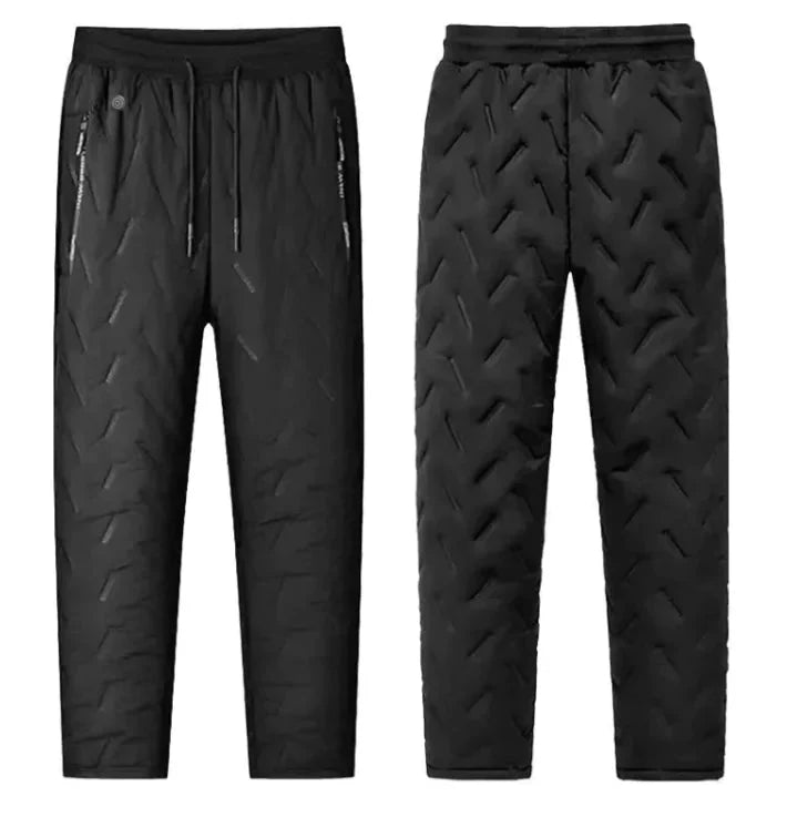 Heated Pants with Adjustable Warmth, Fleece-Lined, Rechargeable