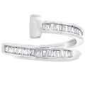 Natural .35ct Diamond Ring 14KT White Gold