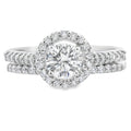 Natural Cubic Zirconia CZ SS Bridal Sterling Silver
