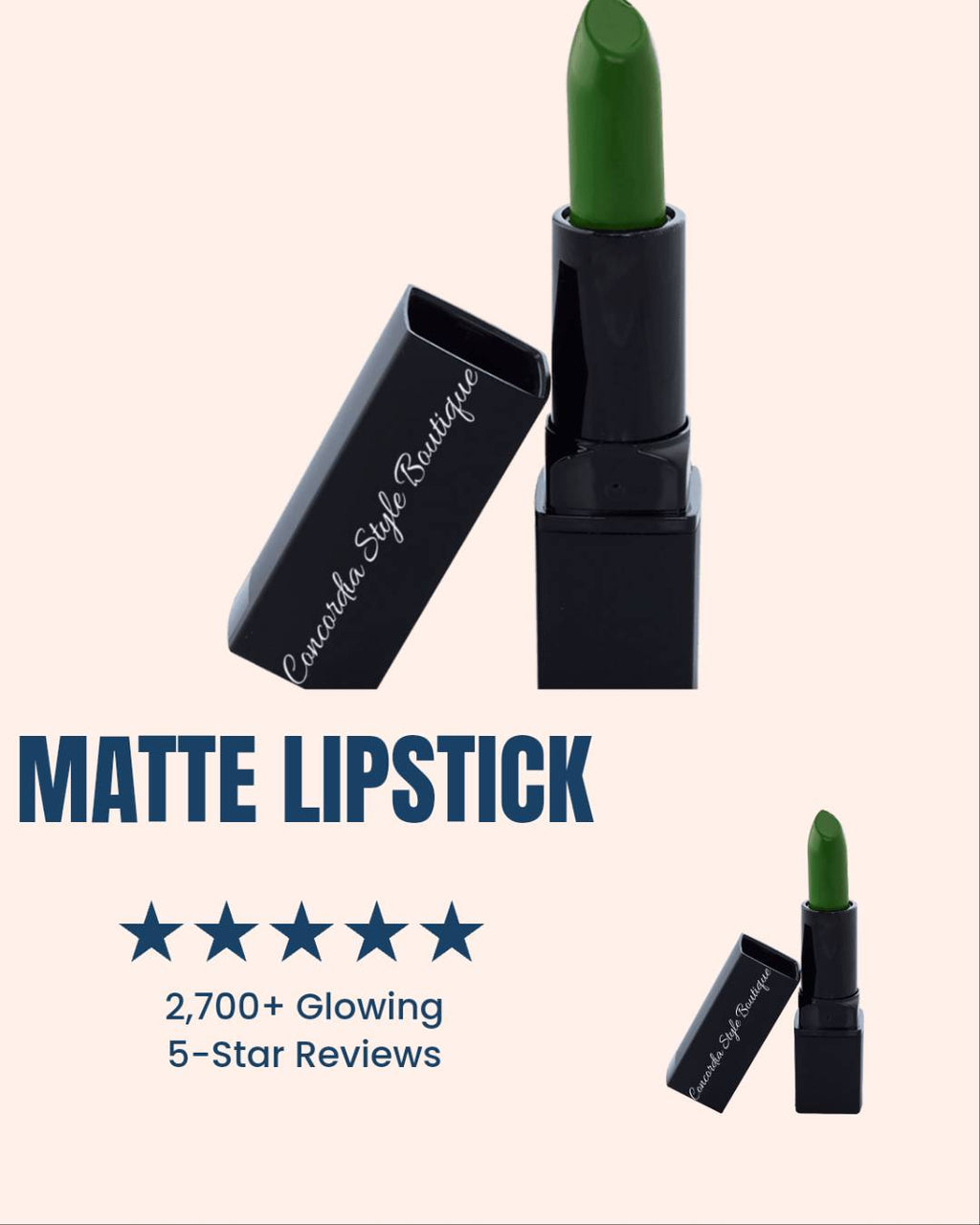 Irish Pub Cream Matte Lipstick – Rich Color with Clean Comfort