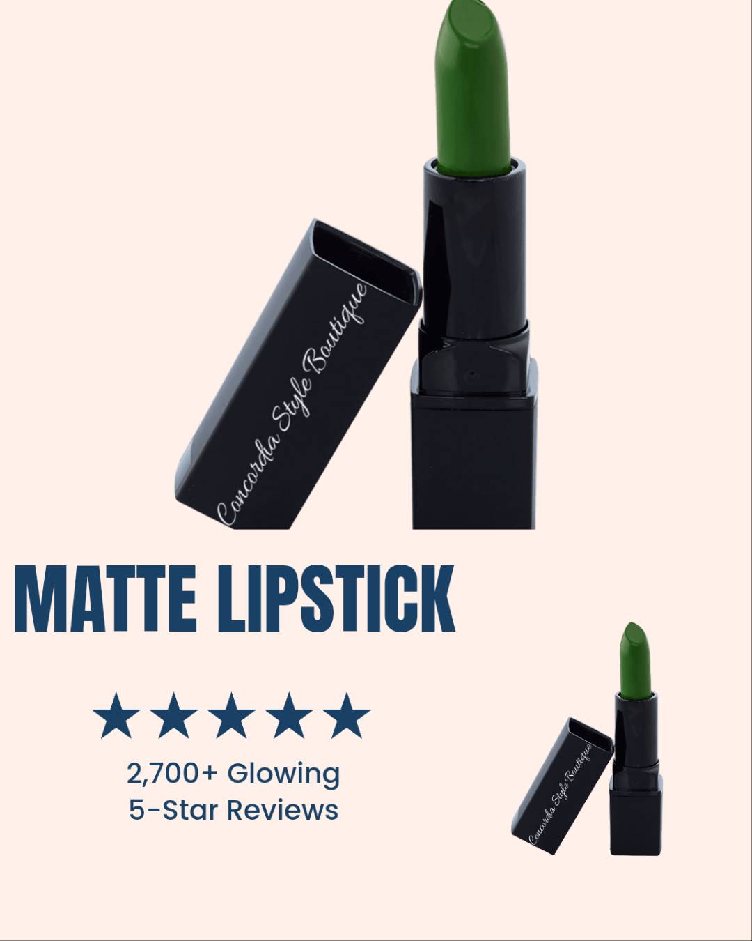 Irish Pub Cream Matte Lipstick – Rich Color with Clean Comfort
