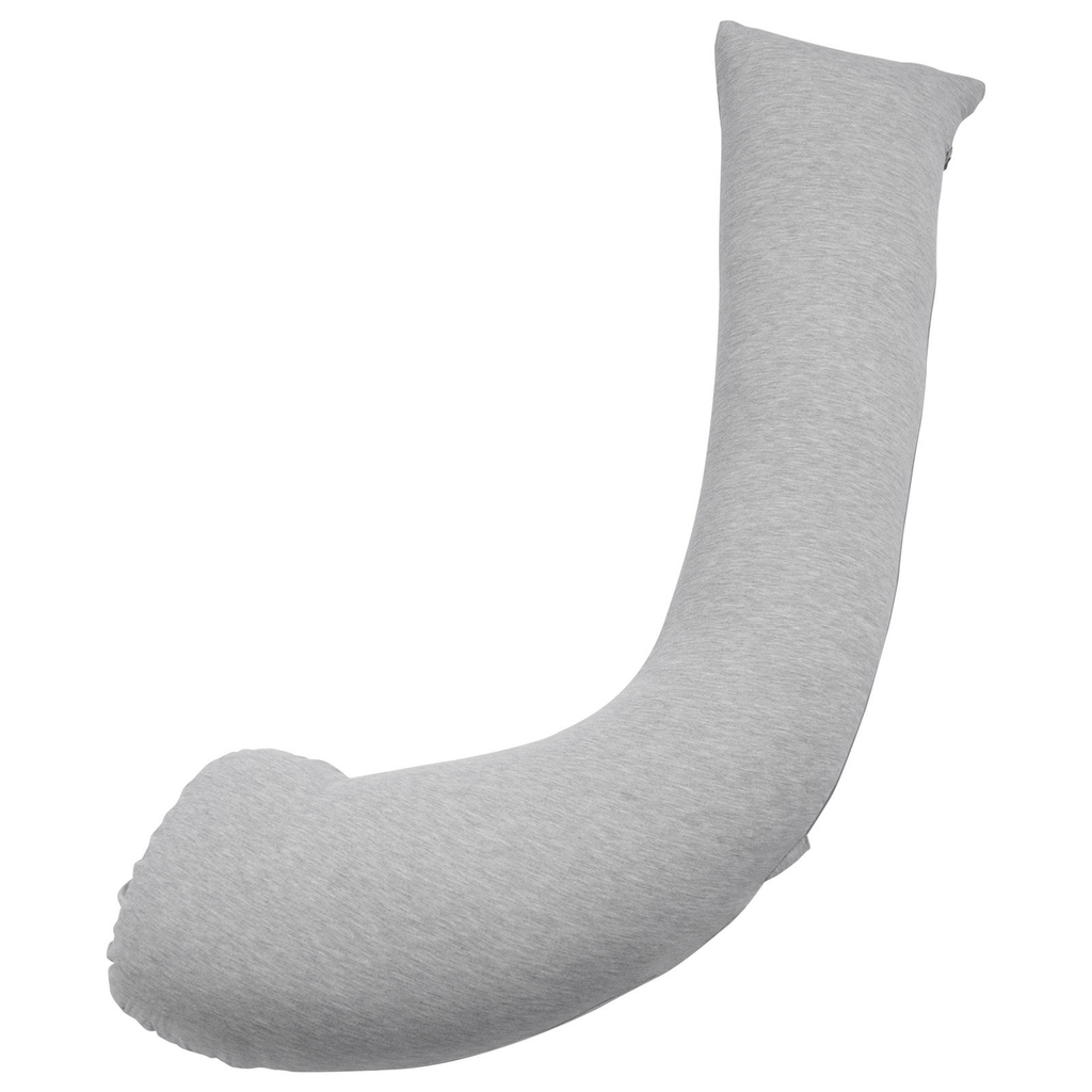 L Shaped Pregnancy Pillow with Breathable Jersey Cover