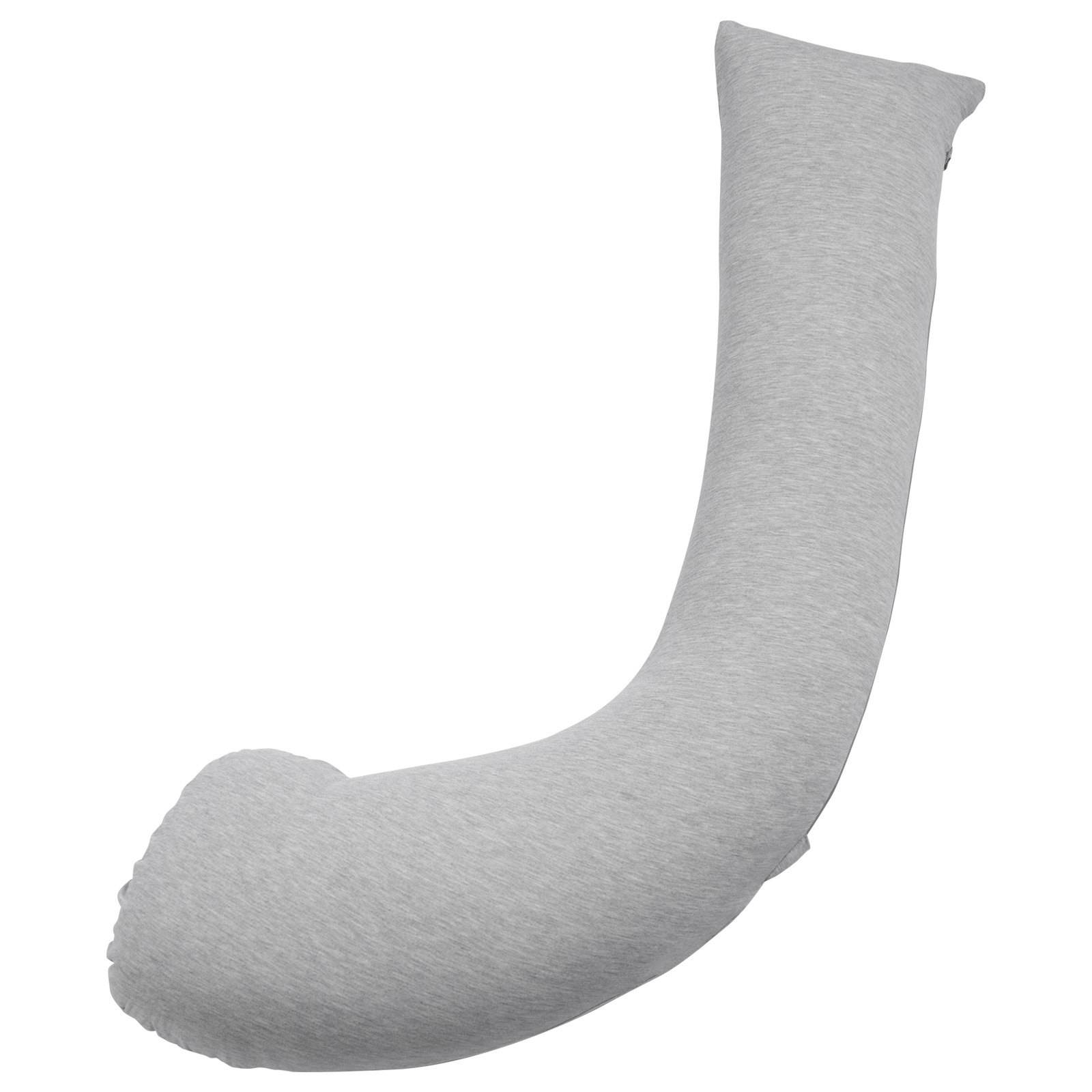 L Shaped Pregnancy Pillow with Breathable Jersey Cover