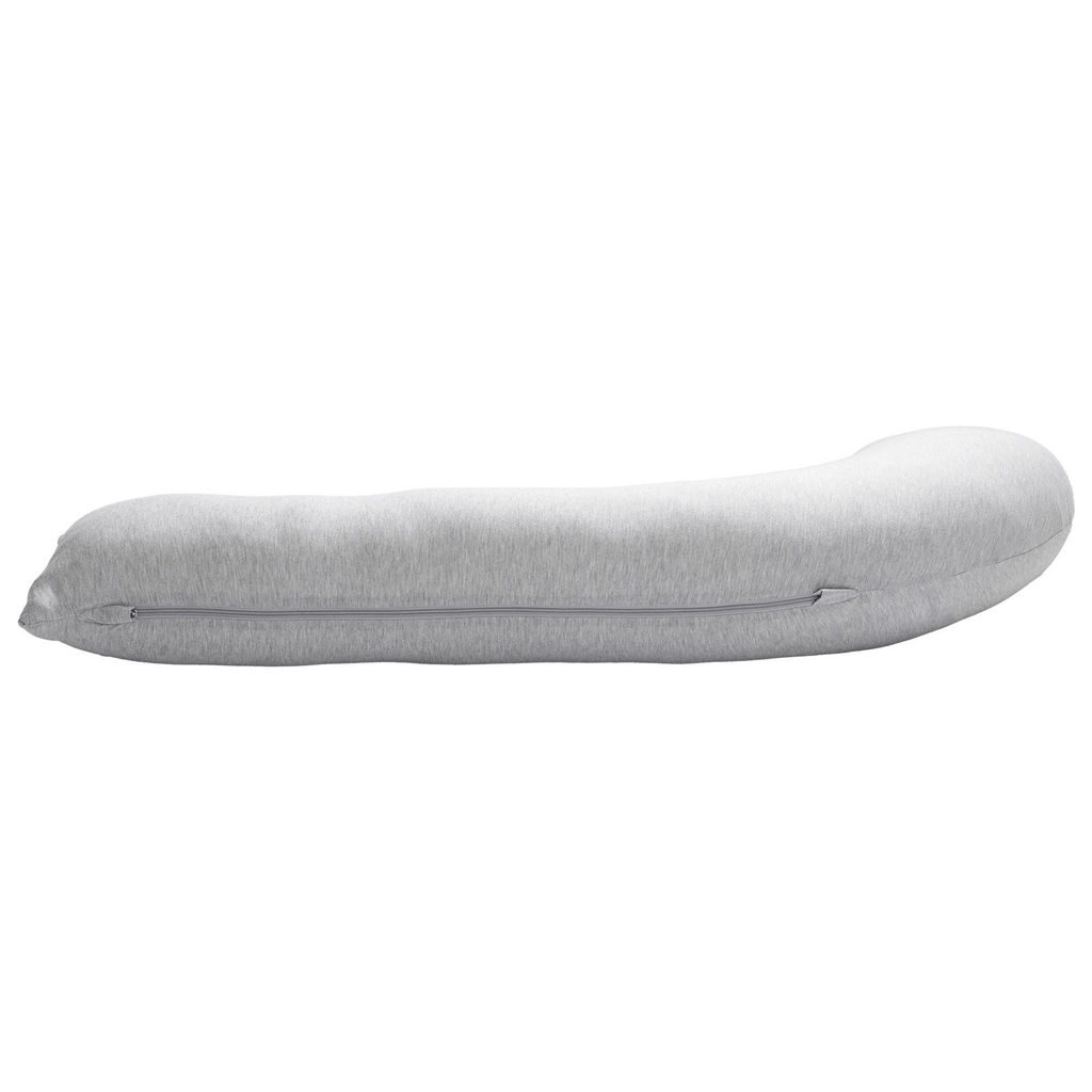 L Shaped Pregnancy Pillow with Breathable Jersey Cover