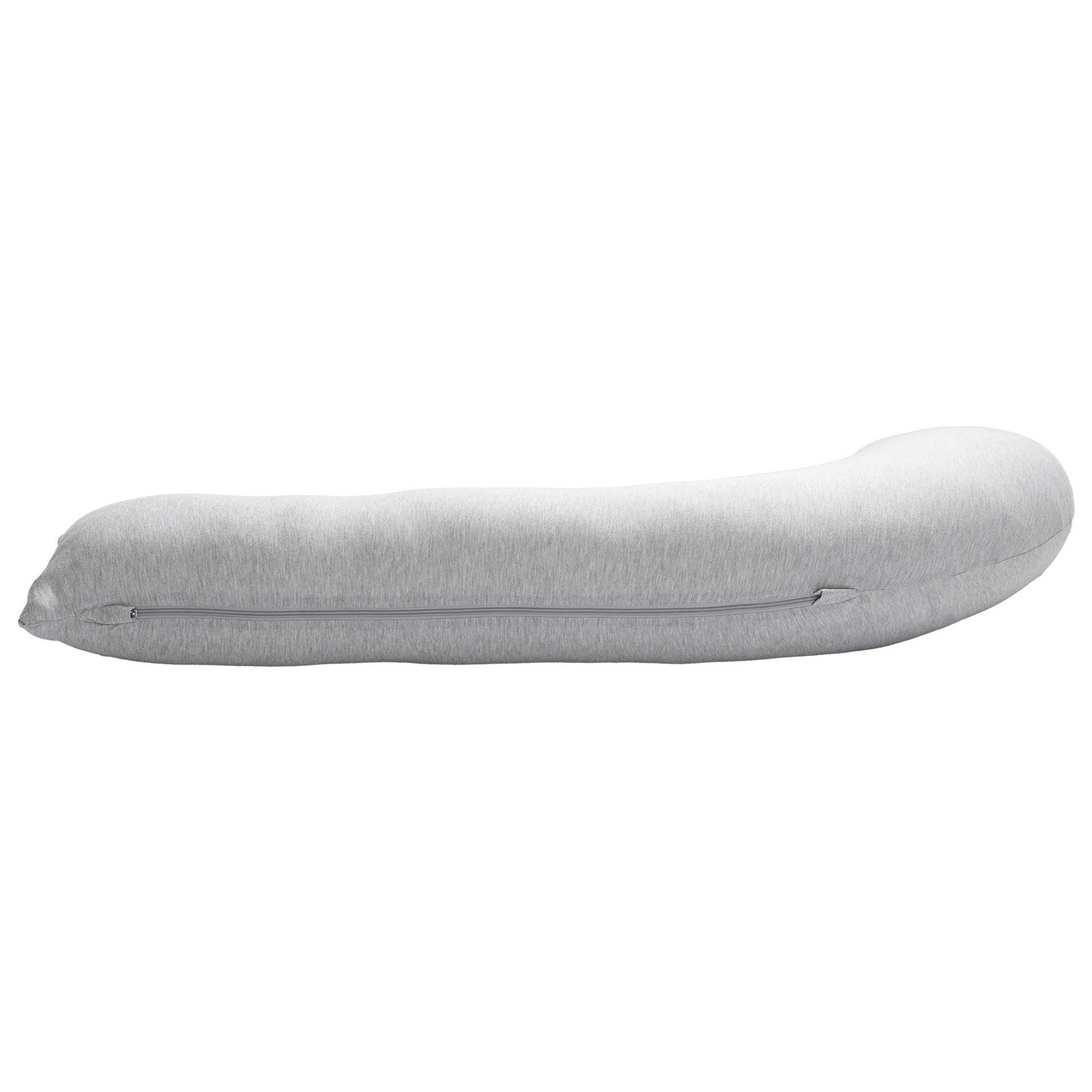 L Shaped Pregnancy Pillow with Breathable Jersey Cover