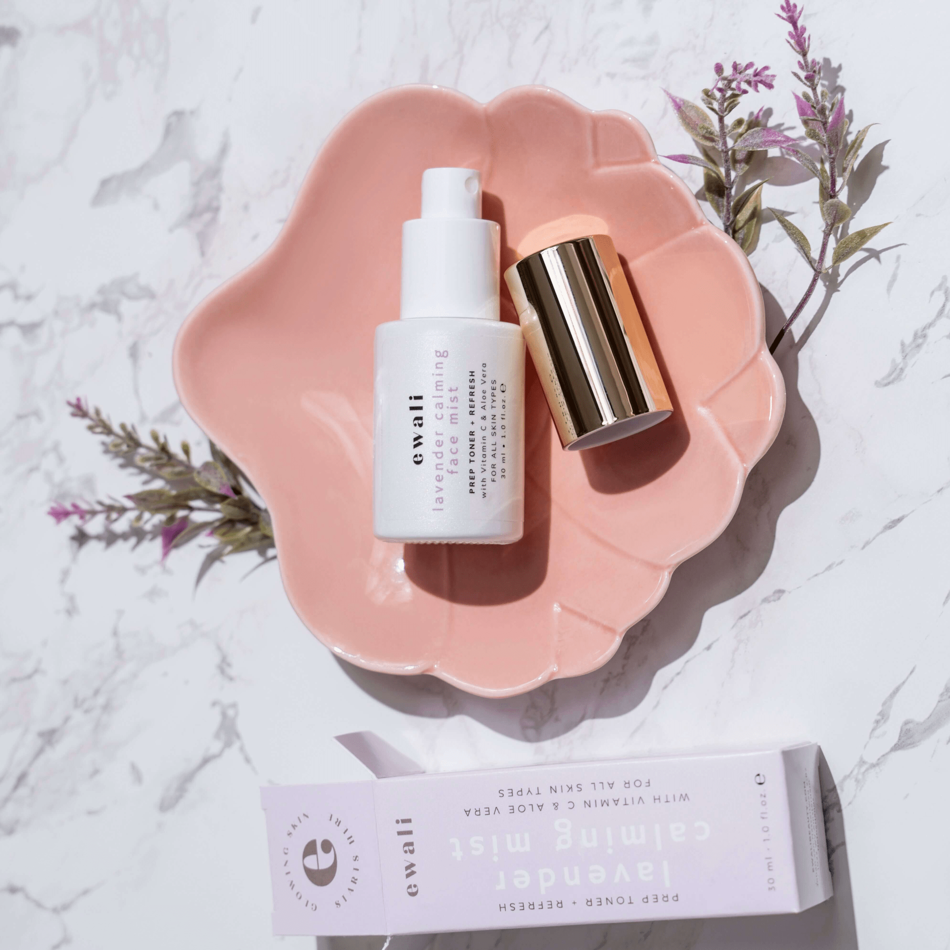 Lavender Calming Facial Mist with Vitamin C & Aloe
