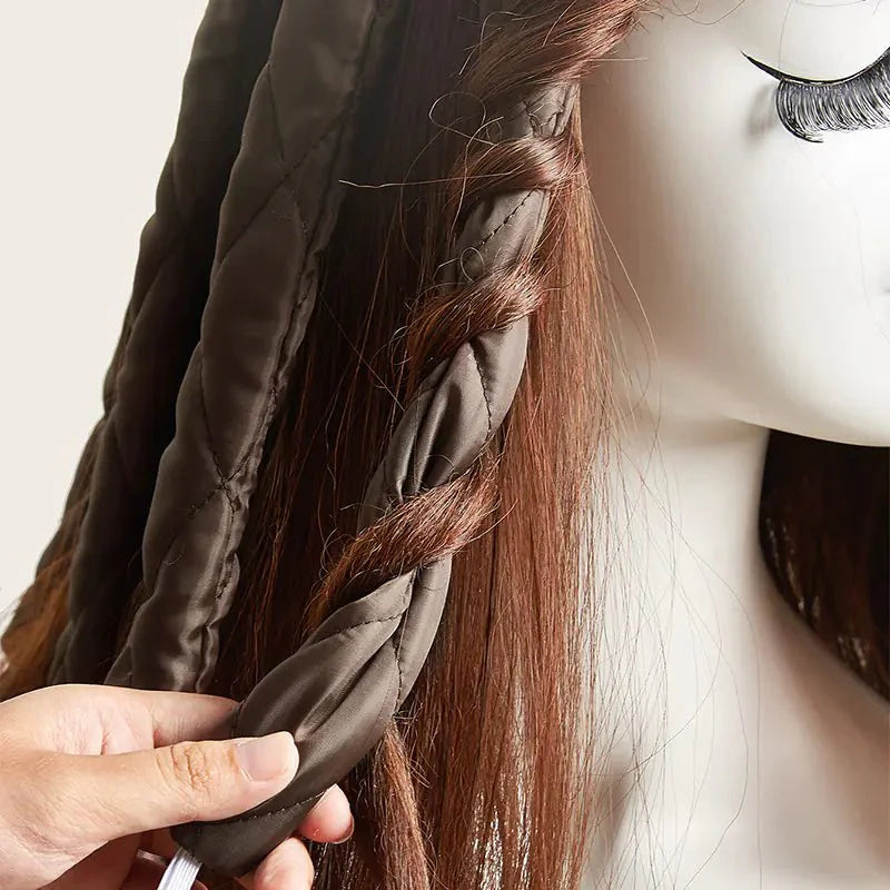 Lazy Hairband Octopus Curling Iron – Heatless Styling for Effortless Elegance