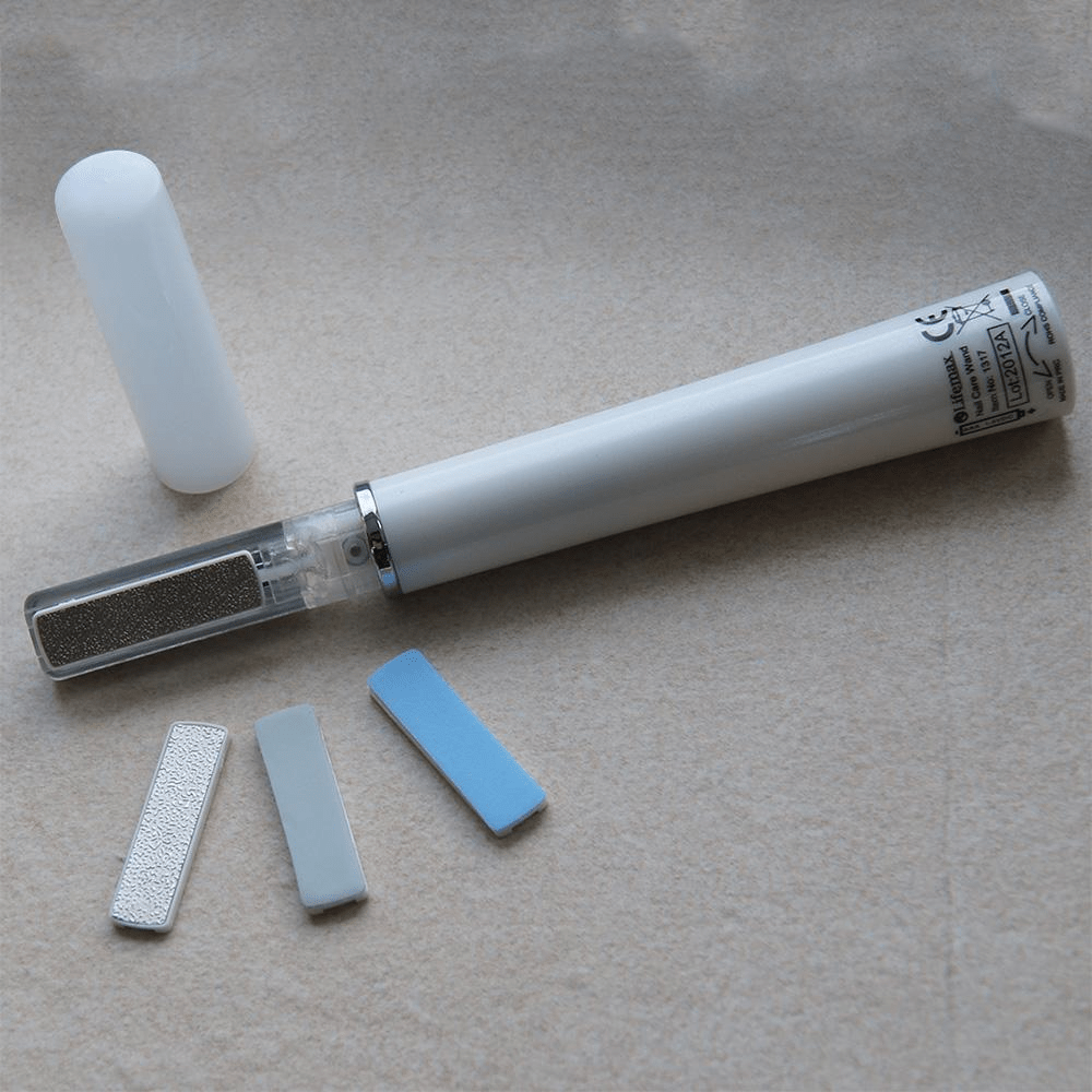 Lifemax Electric Nail File for Home with LED Light