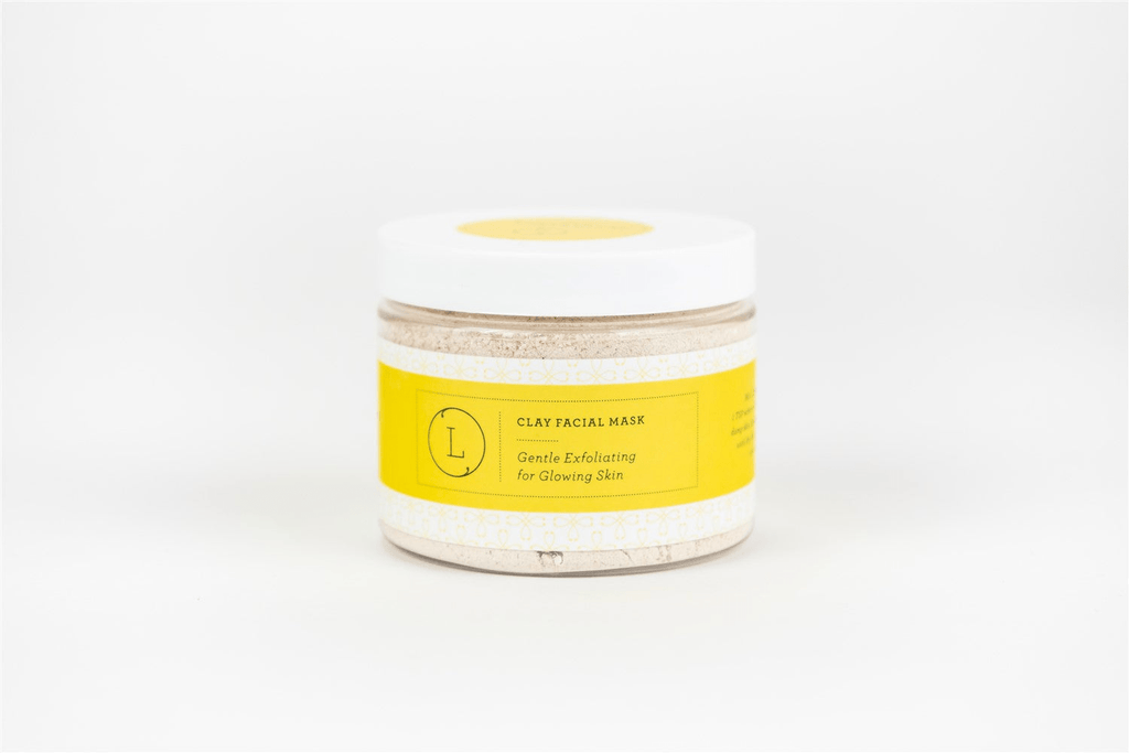 Lizush Natural Clay Facial Mask – Exfoliate and Glow