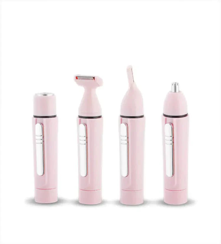 Multifunctional 4-In-1 Hair Removal & Grooming Device - Cordless & Rechargeable