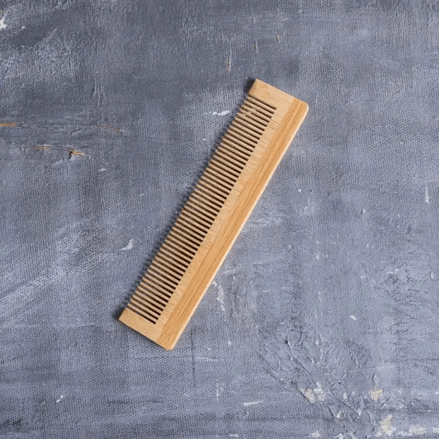 Natural Bamboo Hair Brush Set - Eco-Friendly Detangling & Scalp Massage Kit
