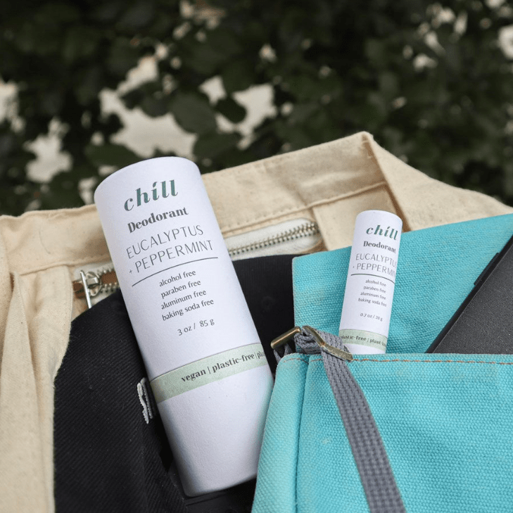 Natural Deodorant – Eucalyptus + Peppermint (Vegan, Baking Soda–Free)