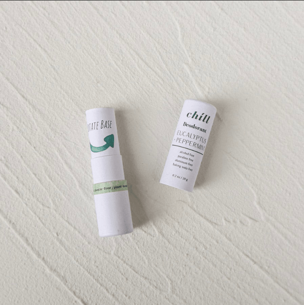 Natural Deodorant – Eucalyptus + Peppermint (Vegan, Baking Soda–Free)