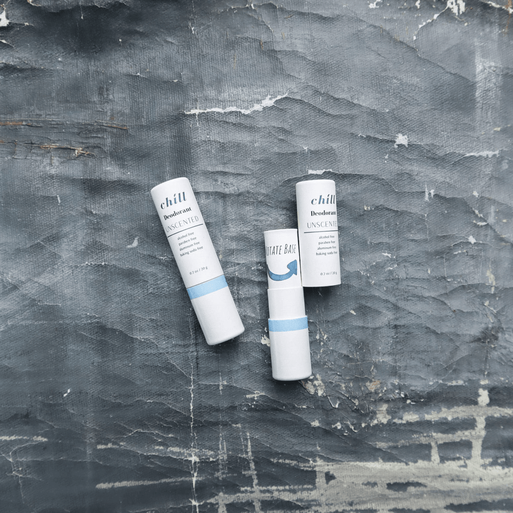 Natural Deodorant Stick - Unscented & All-Natural
