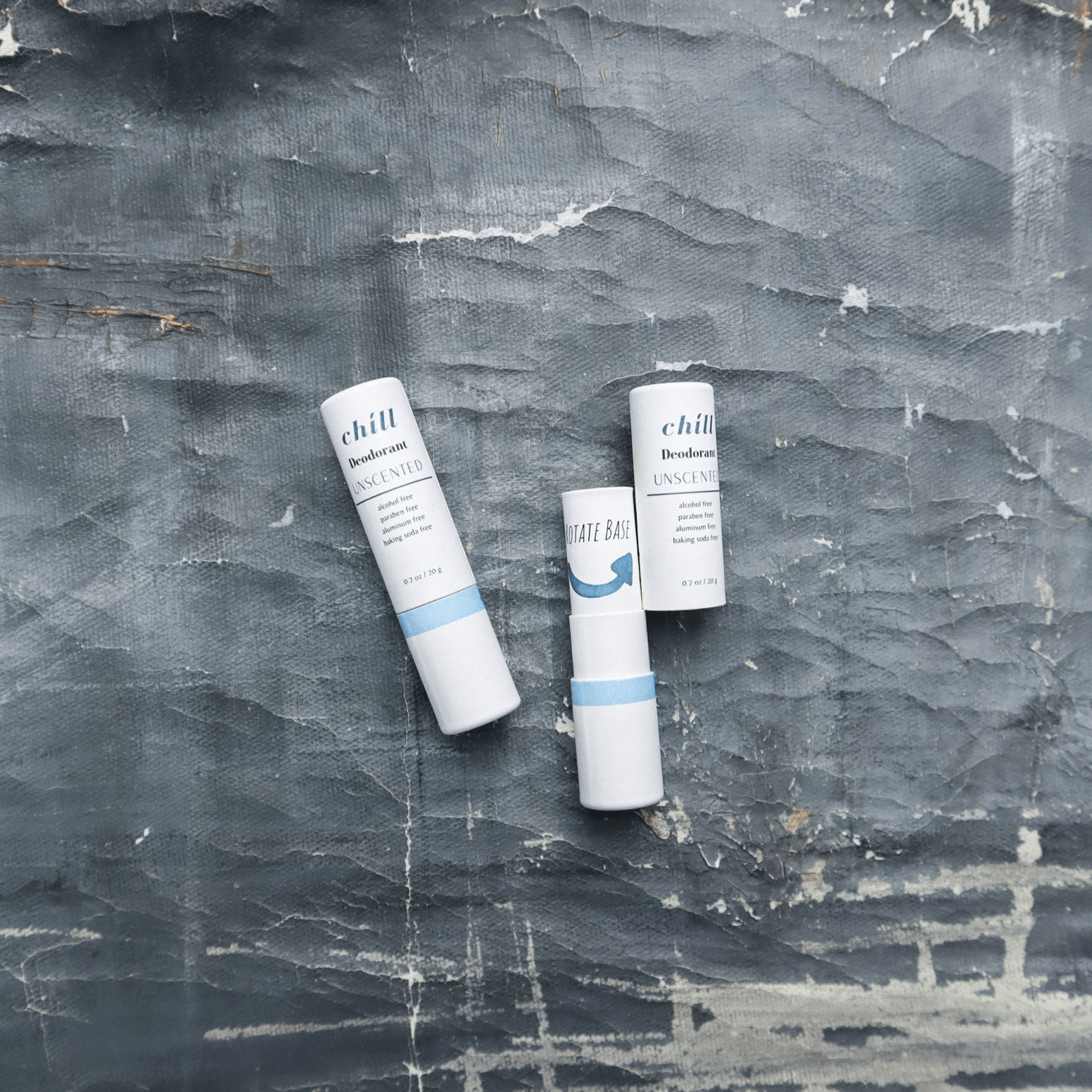 Natural Deodorant Stick - Unscented & All-Natural