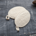 Natural Loofah Shower Pad | Eco Exfoliating Body Scrubber
