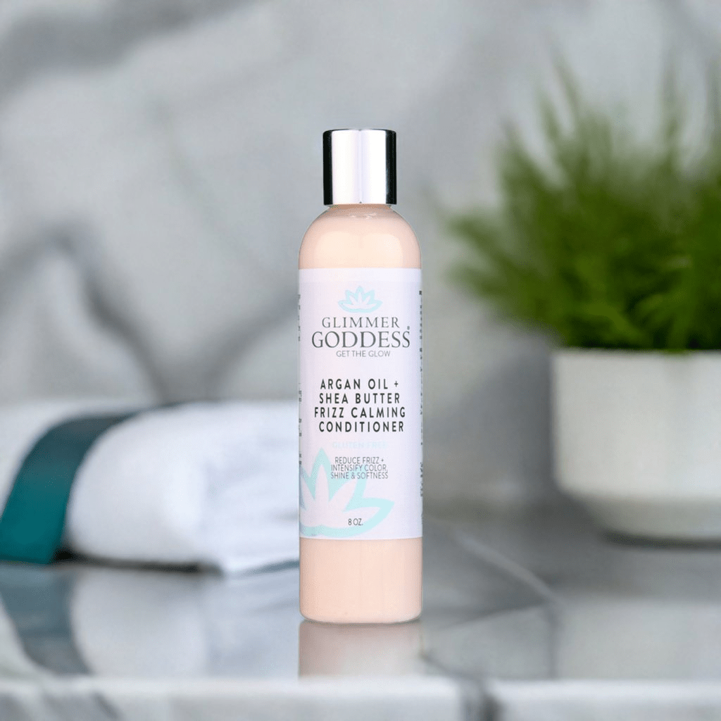 Organic Argan Oil Conditioner with Shea Butter by Glimmer Goddess