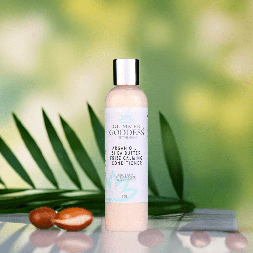 Organic Argan Oil Conditioner with Shea Butter by Glimmer Goddess