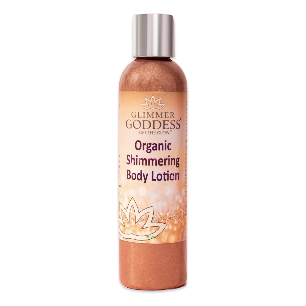 Organic Bronze Shimmer Body Lotion – Buildable Luminous Glow