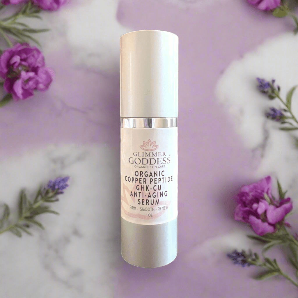 Organic Copper Peptide Anti-Aging Serum – GHK-Cu, Argireline®, Matrixyl 3000, Hyaluronic Acid – Wrinkle Repair