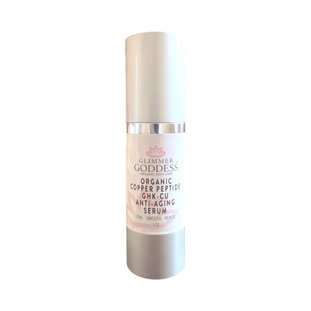 Organic Copper Peptide Anti-Aging Serum – GHK-Cu, Argireline®, Matrixyl 3000, Hyaluronic Acid – Wrinkle Repair