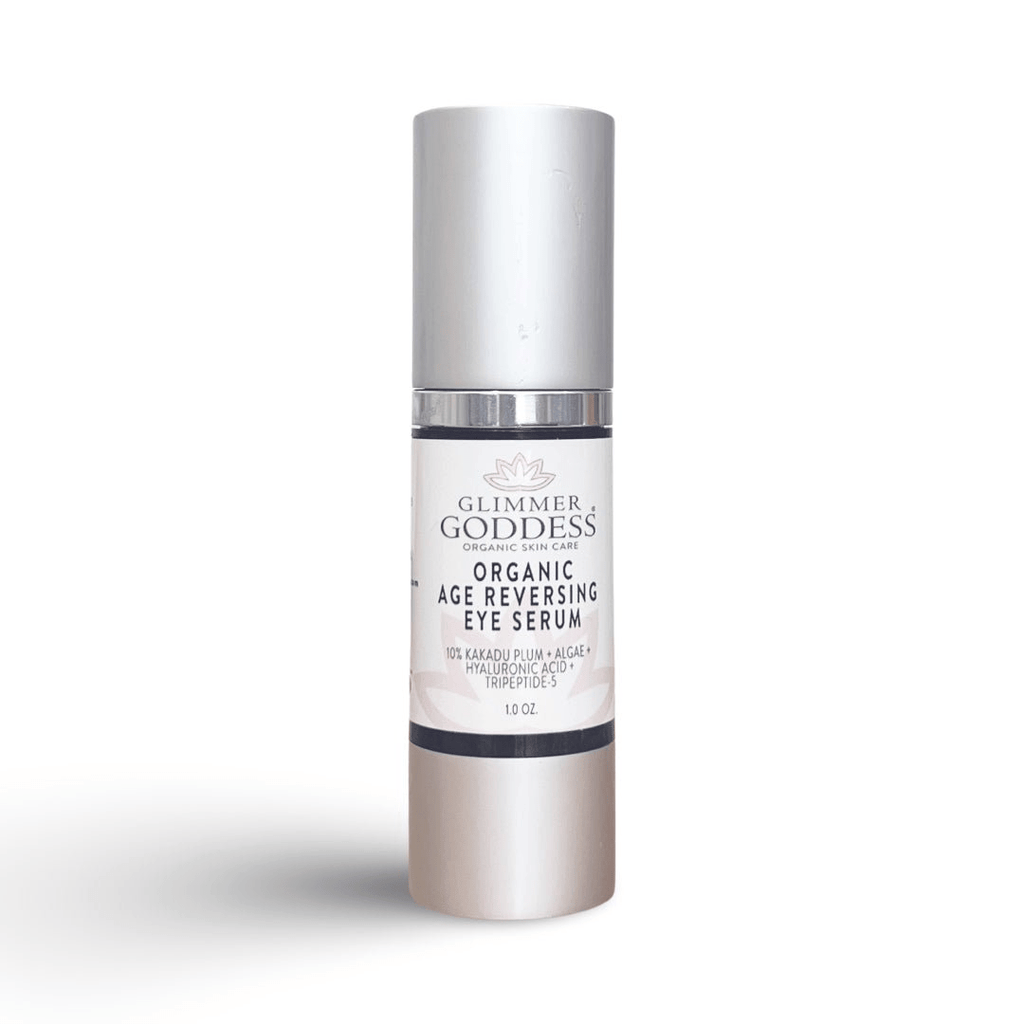 Organic Eye Serum with Vitamin C & Blue Algae by Glimmer Goddess