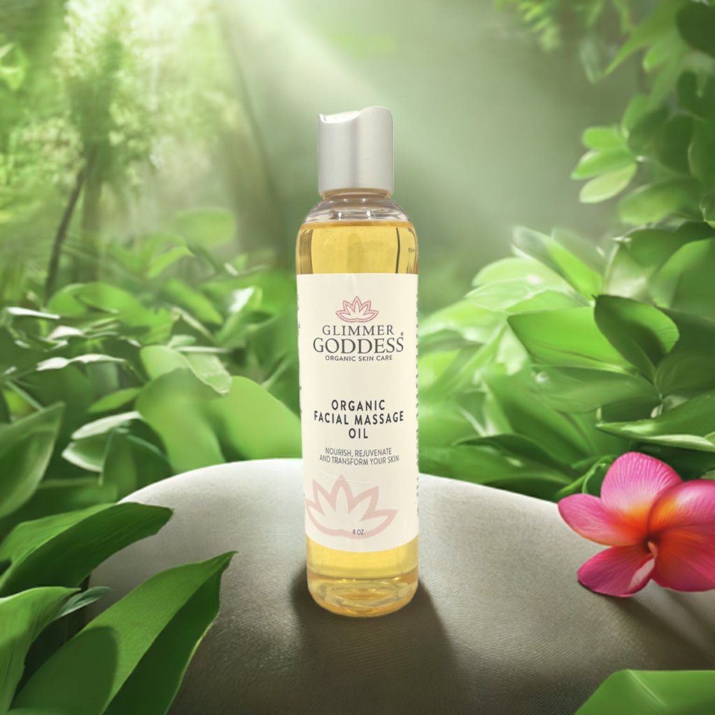 Organic Facial Massage Oil – Anti-Aging Treatment