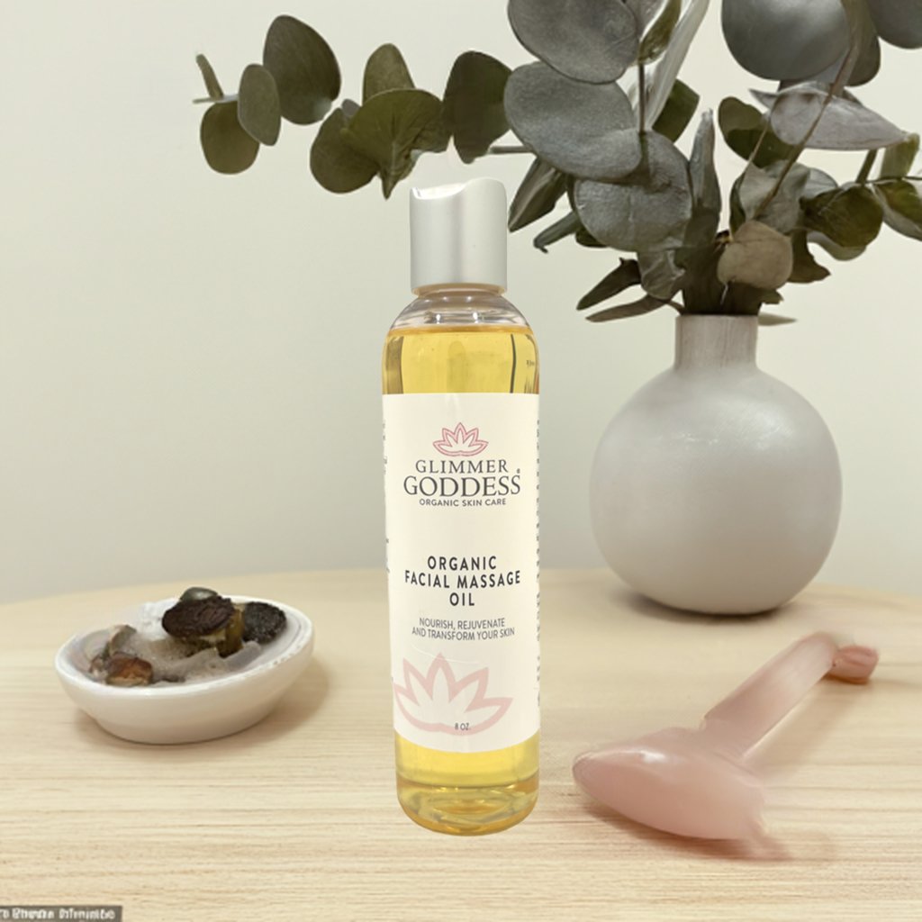 Organic Facial Massage Oil – Anti-Aging Treatment