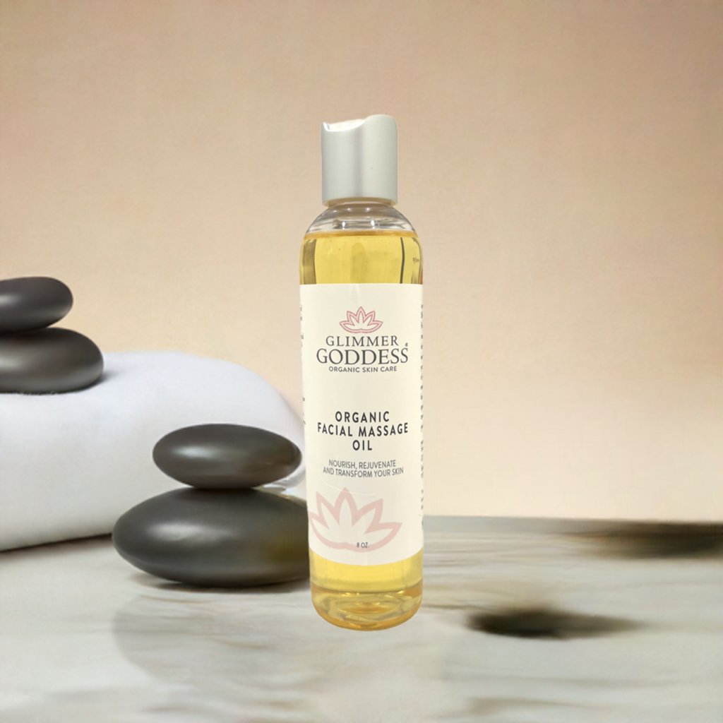 Organic Facial Massage Oil – Anti-Aging Treatment