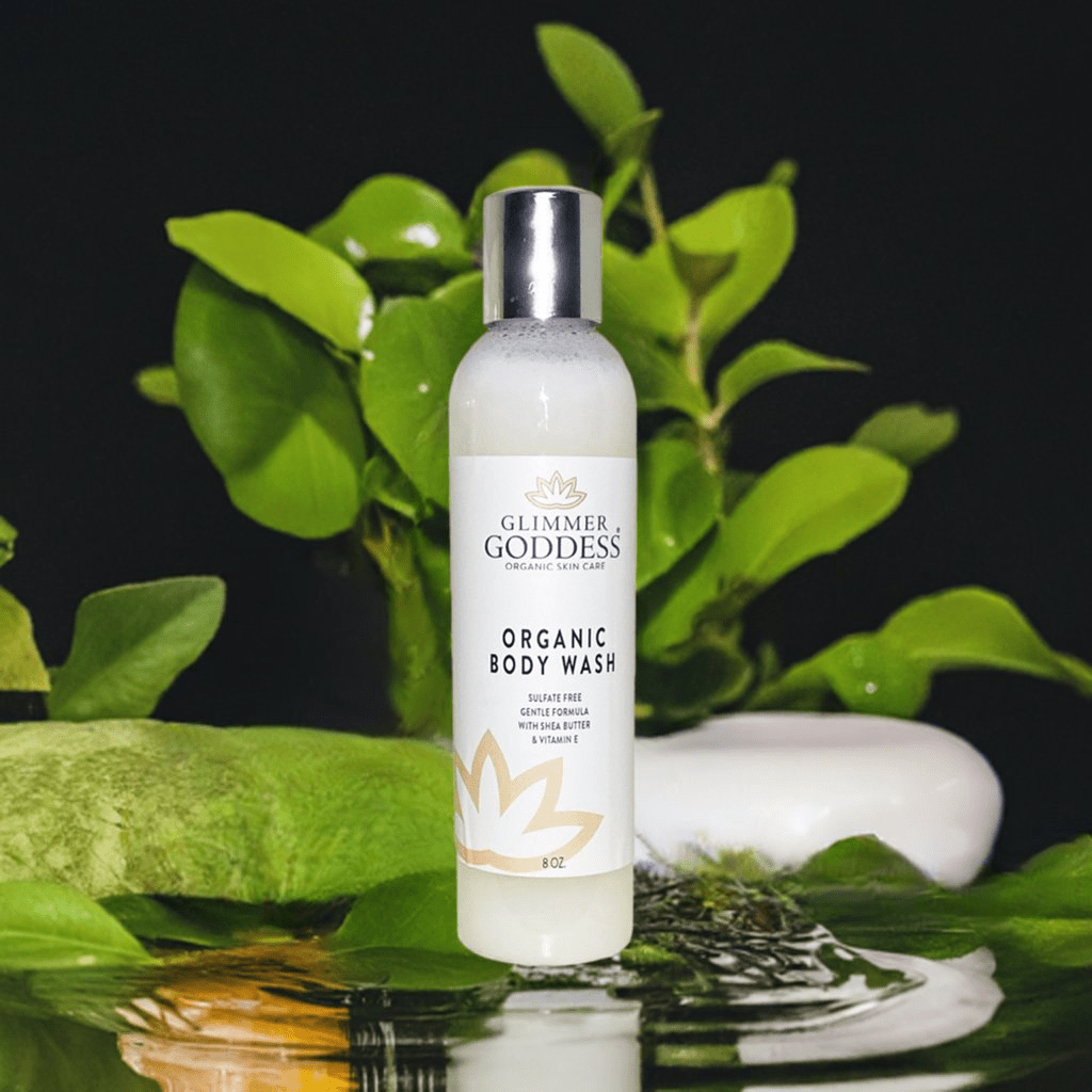 Organic Moisturizing Body Wash with Shea Butter & Coconut Oil by Glimmer Goddess