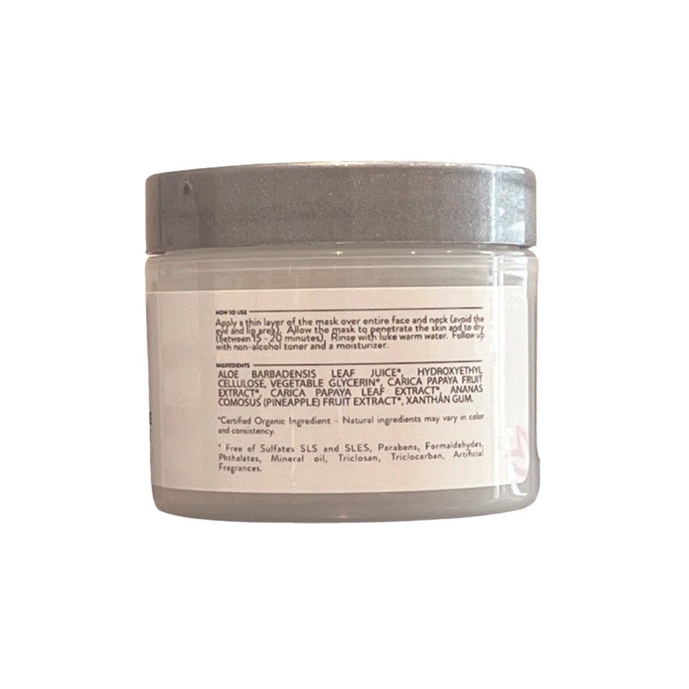 Organic Papaya Pineapple Enzyme Face Mask – Gentle Exfoliating Treatment