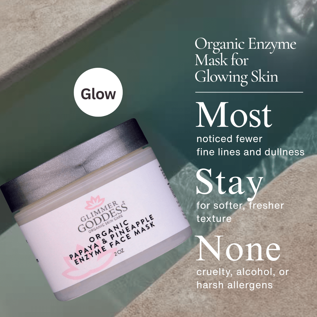 Organic Papaya Pineapple Enzyme Face Mask – Gentle Exfoliating Treatment
