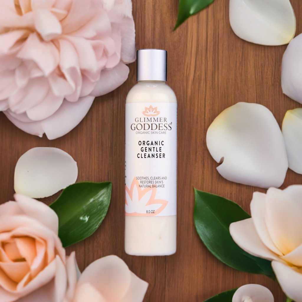Organic Sensitive Skin Cleanser – Gentle AHA Face Wash