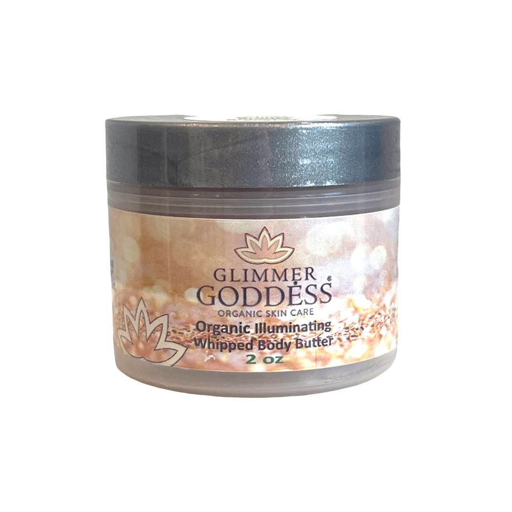 Organic Shimmering Body Butter 2 oz – Travel Size