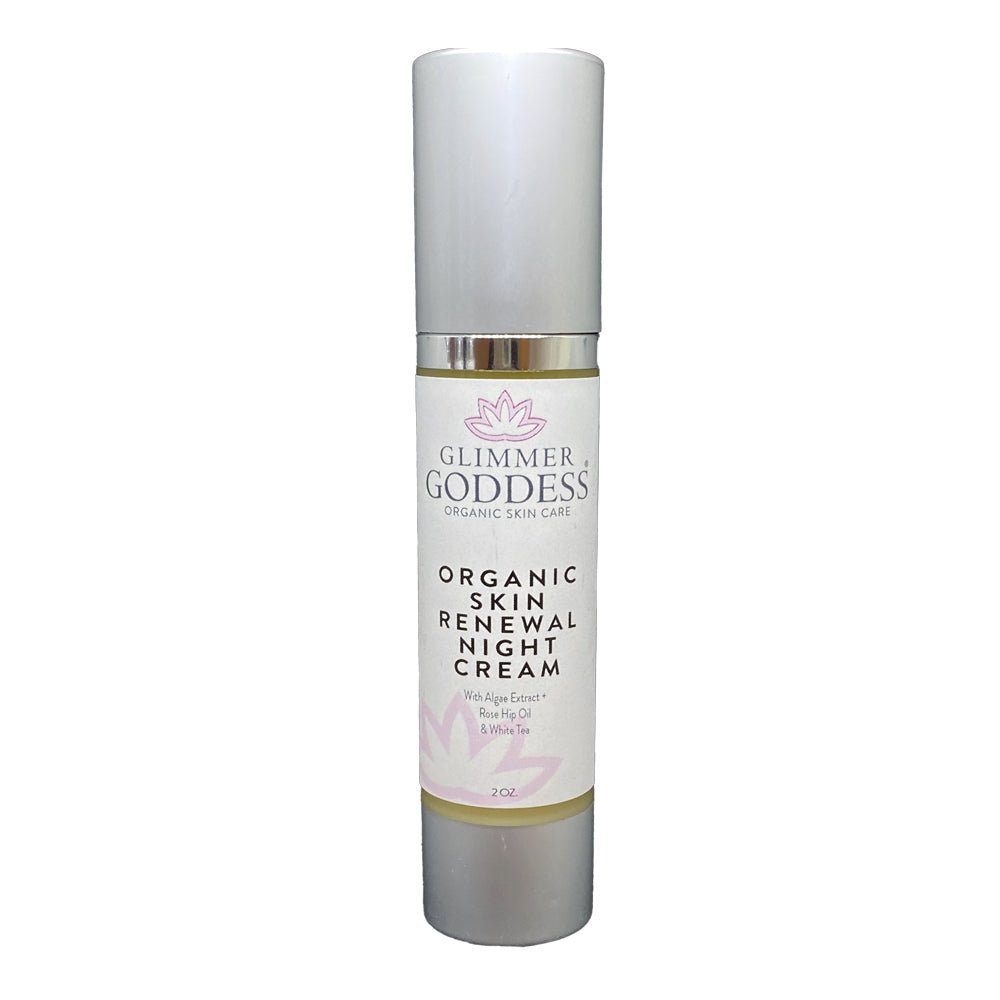 Organic Skin Renewal Night Cream 2 oz – Anti-Aging Treatment