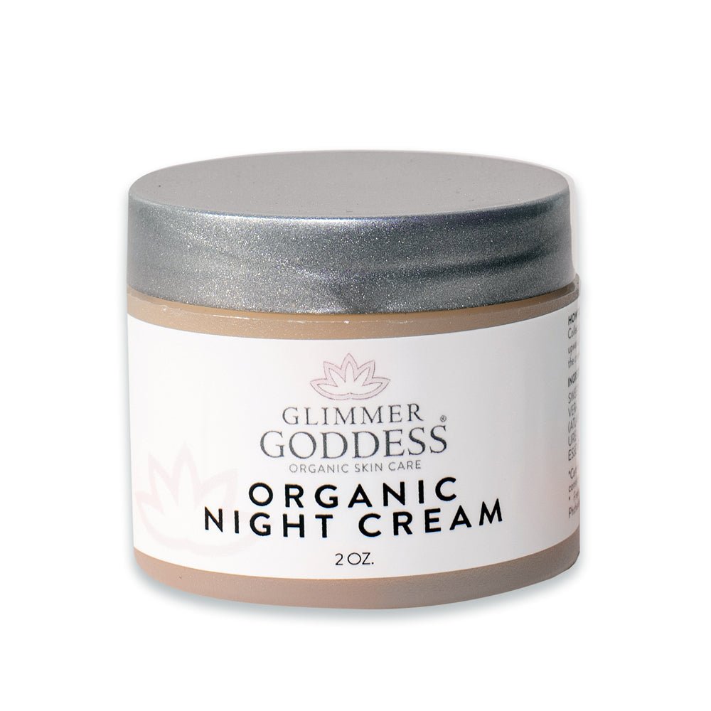 Organic Skin Renewal Night Cream 2 oz – Anti-Aging Treatment