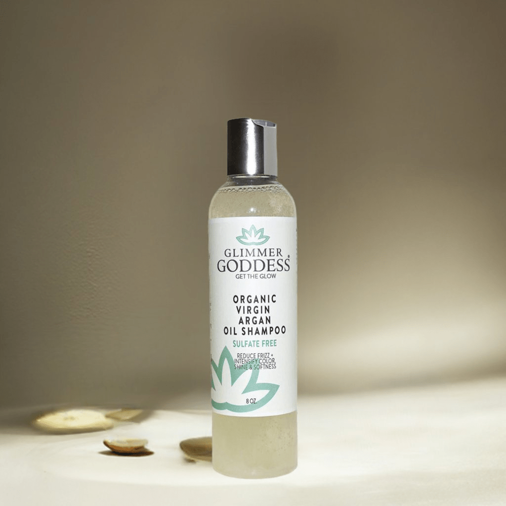 Argan Oil Shampoo, Sulfate Free | Organic Hydration by Glimmer Goddess