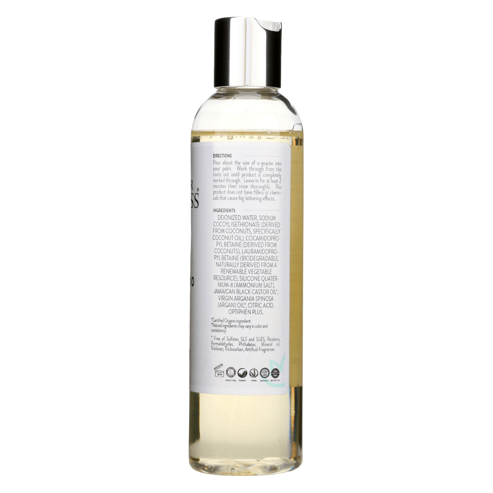 Argan Oil Shampoo, Sulfate Free | Organic Hydration by Glimmer Goddess