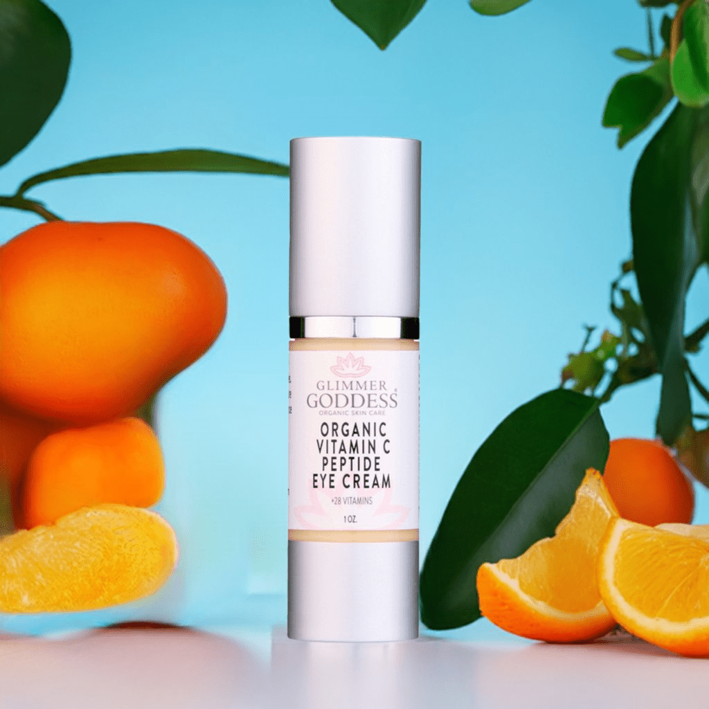 Organic Vitamin C Eye Serum for Dark Circles & Puffiness