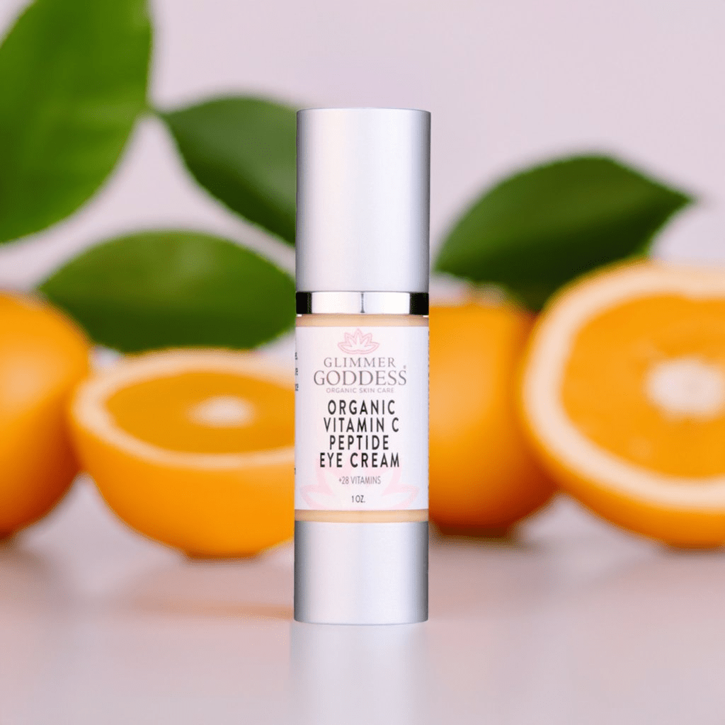 Organic Vitamin C Eye Serum for Dark Circles & Puffiness