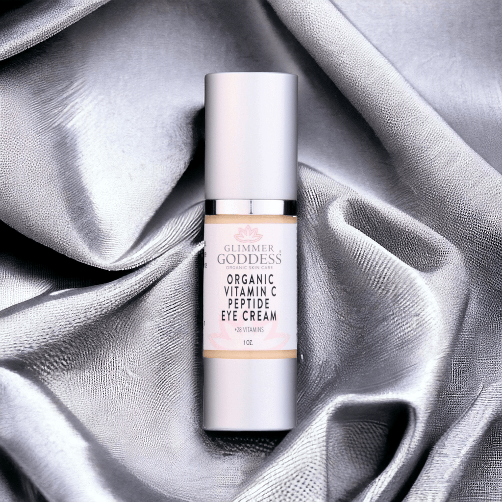 Organic Vitamin C Eye Serum for Dark Circles & Puffiness