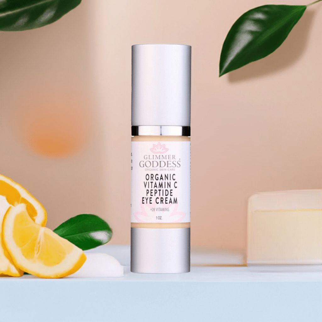 Organic Vitamin C Eye Serum for Dark Circles & Puffiness