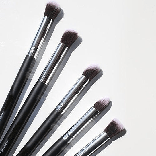 Pageant Winner 10-Piece Makeup Brush Set - Flawless Performance & Sustainable Wood