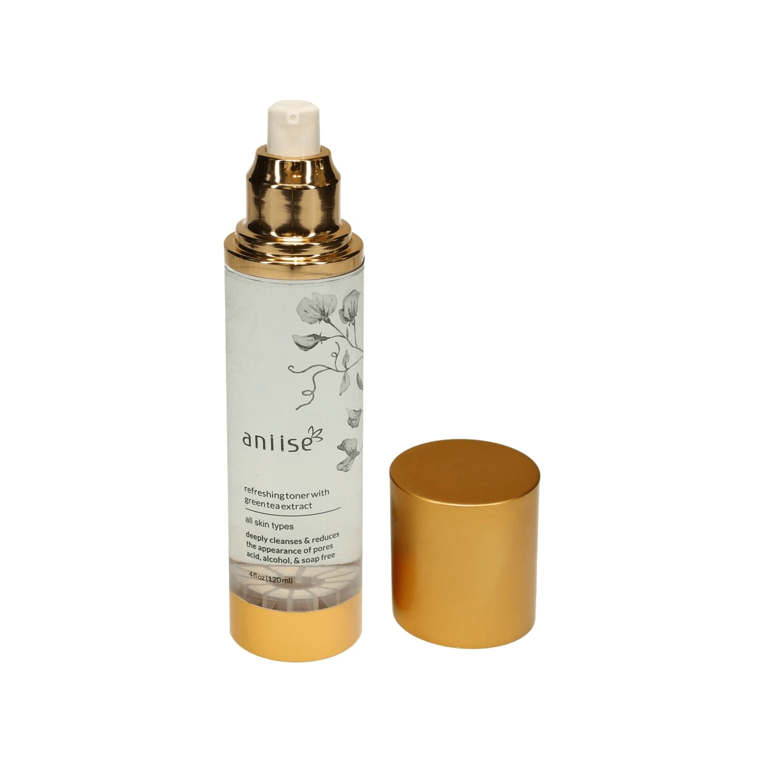 Green Tea Facial Toner with Hyaluronic Acid
