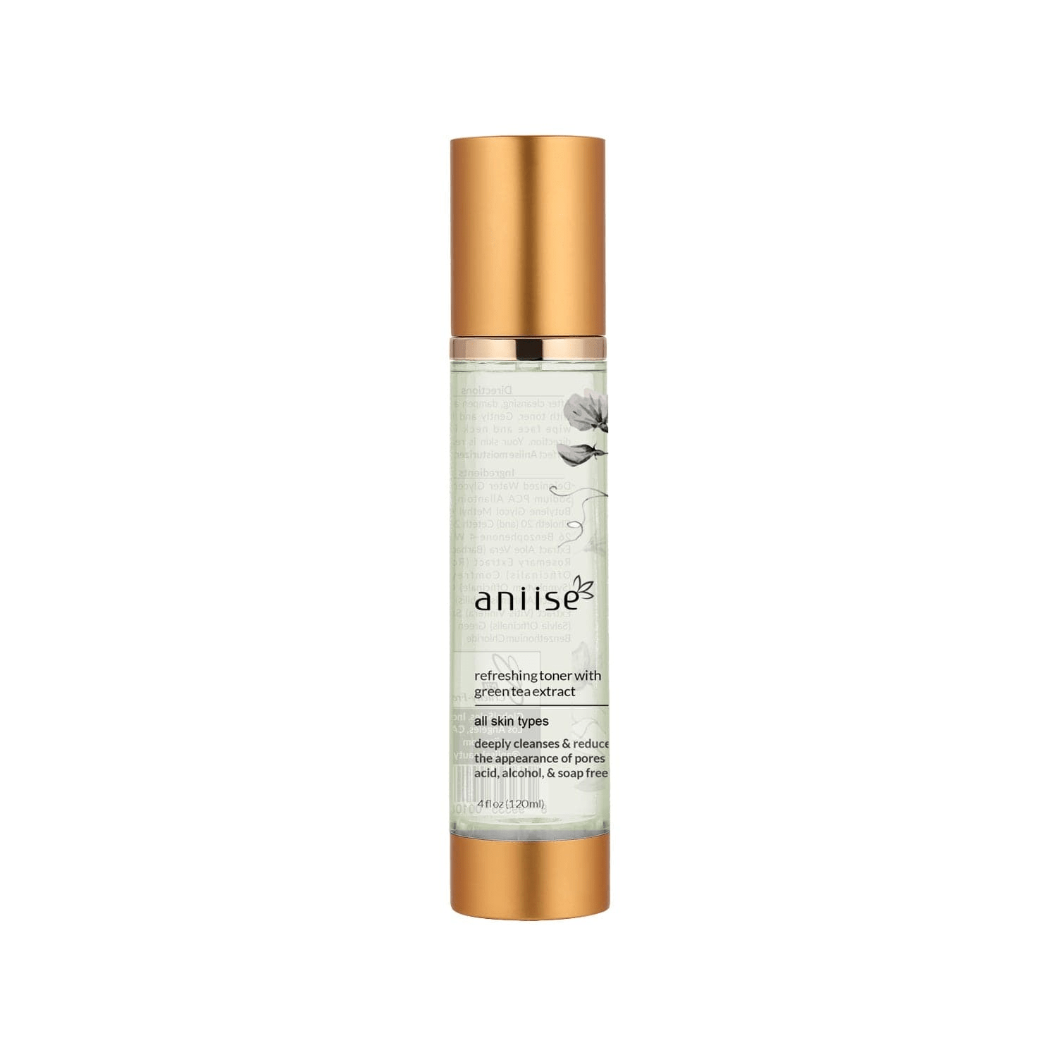 Green Tea Facial Toner with Hyaluronic Acid