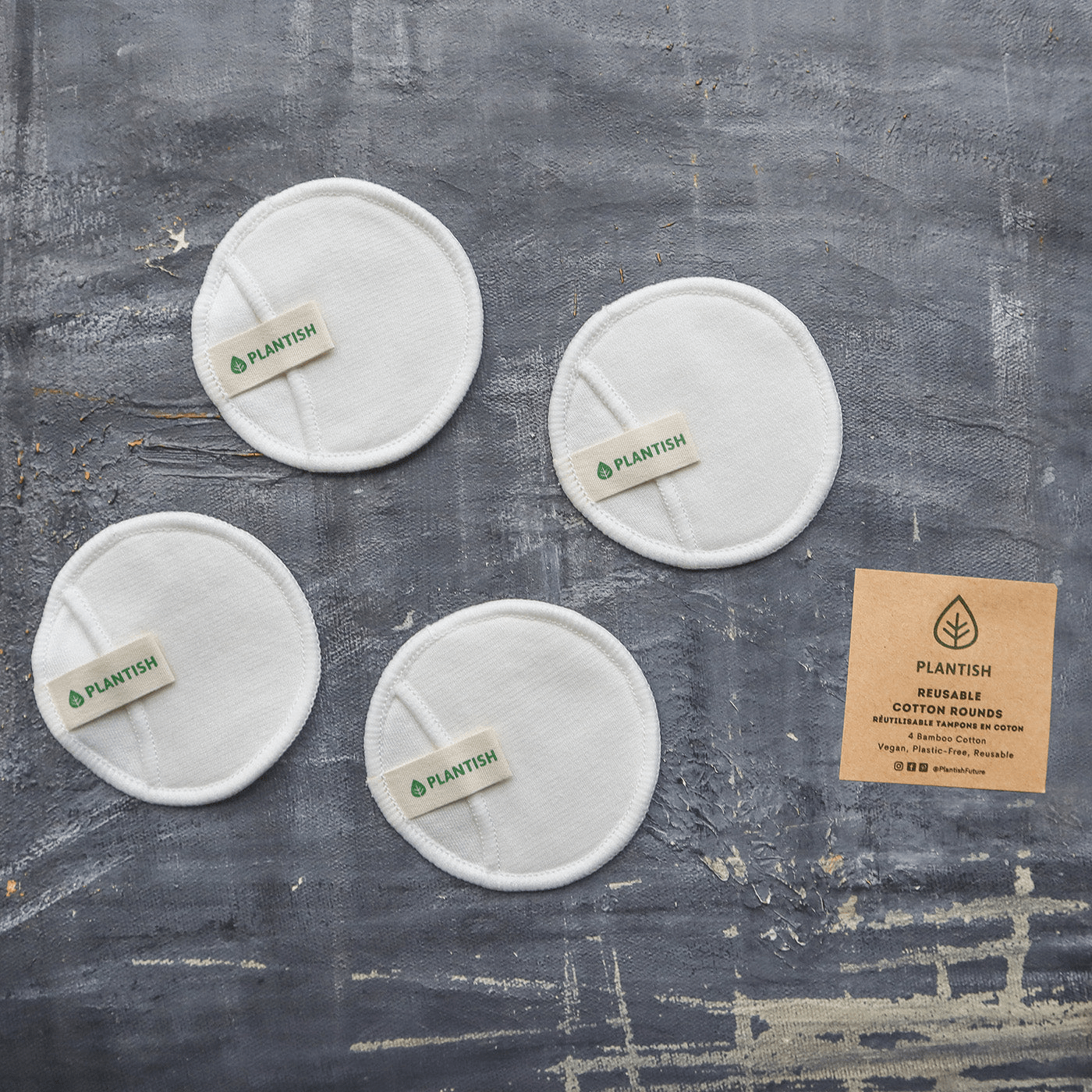Reusable Cotton Rounds (100% Cotton)